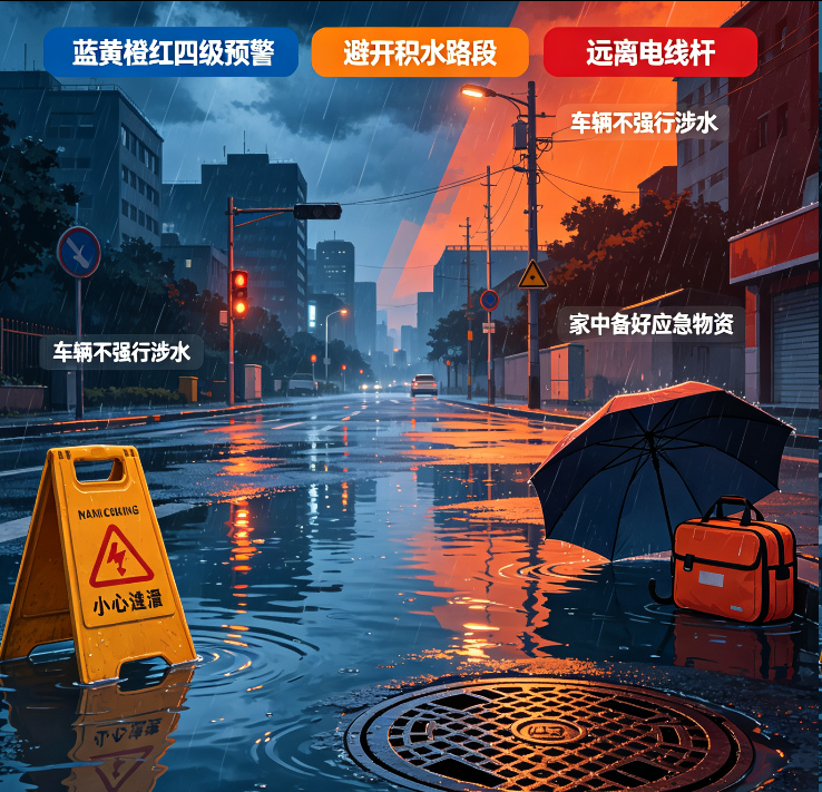 多地暴雨预警升级,城市内涝如何防范?